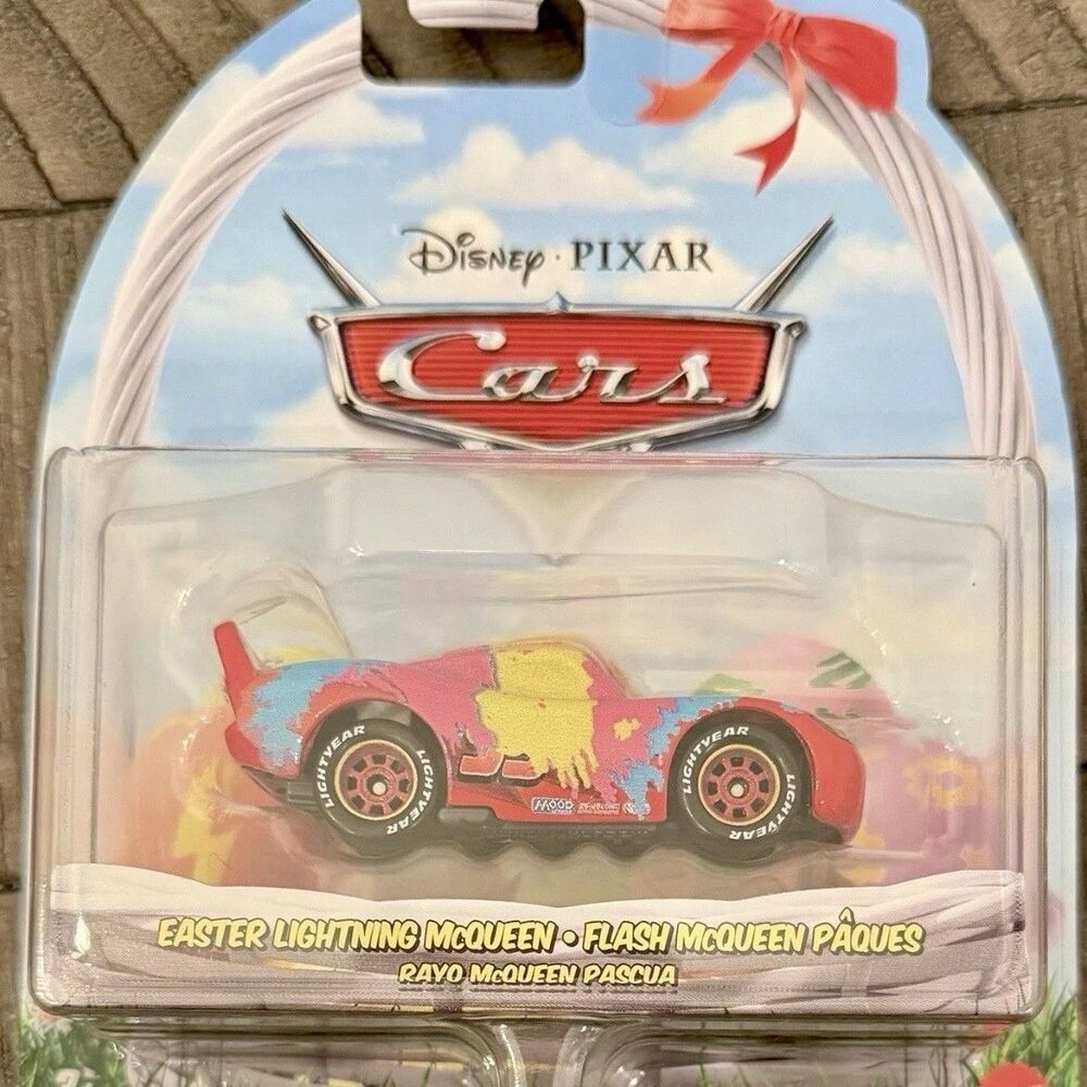 DISNEY PIXAR CARS EASTER LIGHTNING MCQUEEN 2026 METAL VHTF